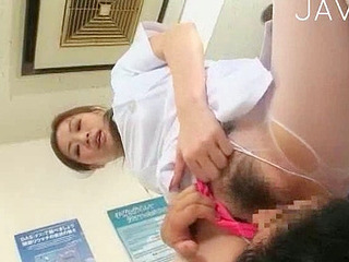 Juicy nips and wet cunt of a horny Thai nurse, ready for some XXX action in Tokyo!