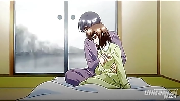 Touching my Busty Virgin Step Sister - Hentai