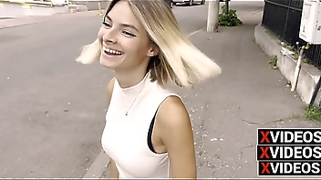 Around Bucharest, girl picked up in TAXI and taken to DINNER. Dialogues in ita. Outdoors.