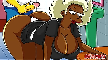 Fucking the big butt housemaid - The Simptoons Simpsons porn